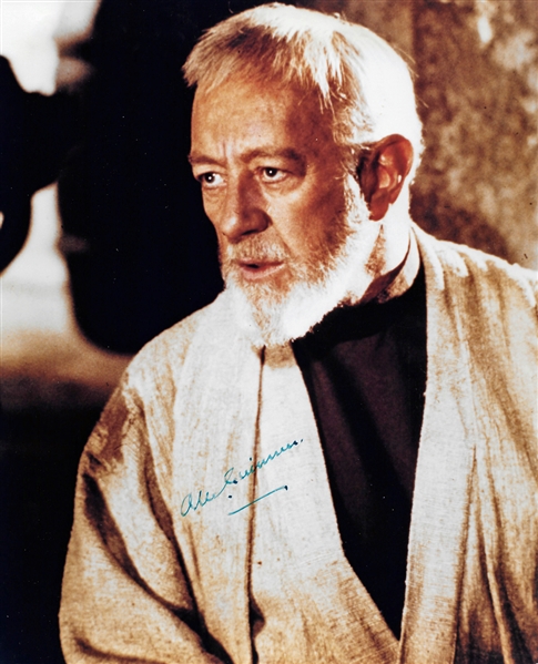 Sir Alec Guinness Signed 8" x 10" Glossy Photo as Obi-Wan Kenobi (PSA/DNA Guaranteed)