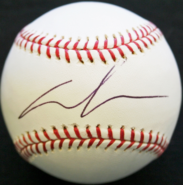 George Lucas Signed OML Baseball (PSA/DNA)