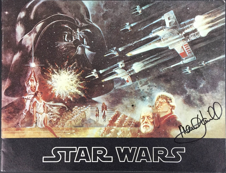 Mark Hamill Signed Original 1977 Souvenir Program Booklet (PSA/DNA Guaranteed)