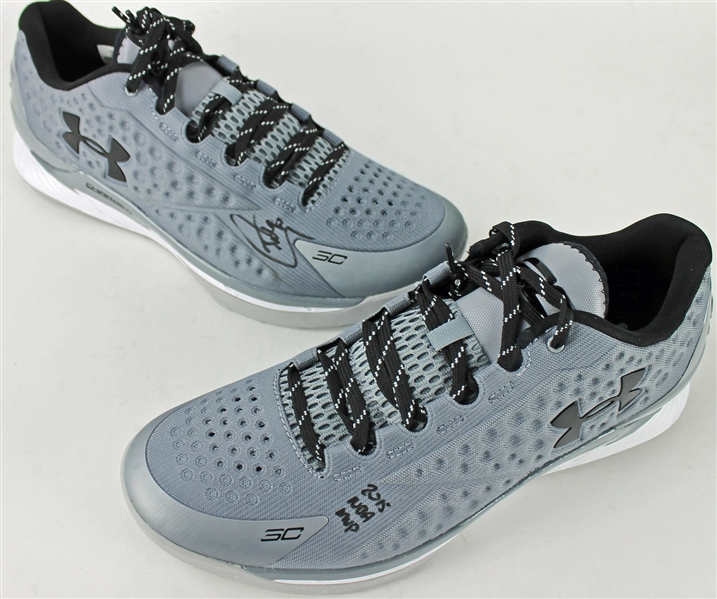 Stephen Curry Signed Under Armour Personal Model Shoes (Fanatics)