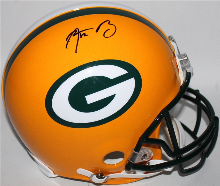 Aaron Rodgers Signed Packers Full Sized PROLINE Helmet (Fanatics)