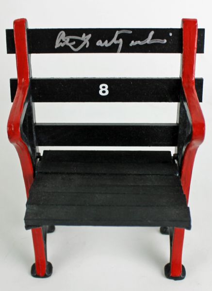 Carl Yastrzemski Signed 8" Mini Fenway Park Seat (PSA/JSA Guaranteed)