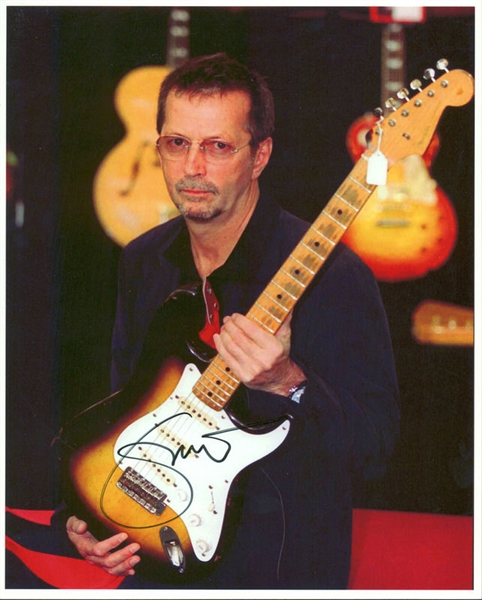 Eric Clapton Near-Mint Signed 8" x 10" Photo (JSA & REAL/Epperson)