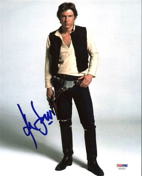 Harrison Ford Signed 8" x 10" Color Photo from "Star Wars" (PSA/DNA)