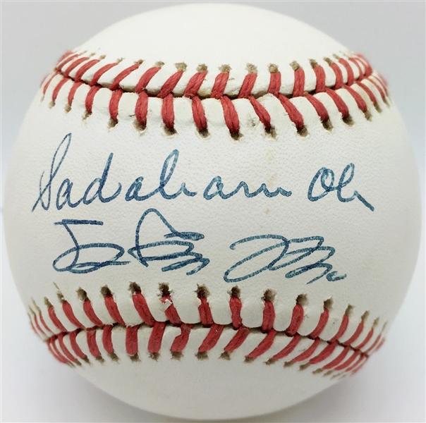 Sadaharu Oh Superb Signed OAL Baseball with English & Japanese Signatures! (PSA/DNA)