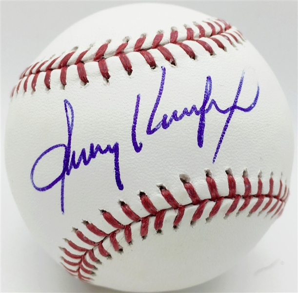Sandy Koufax Near-Mint Signed OML Baseball (JSA)
