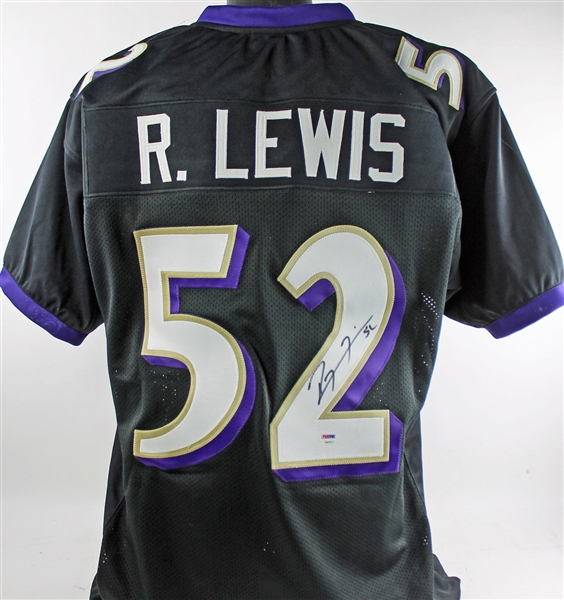 Ray Lewis Signed Baltimore Ravens Jersey (PSA/DNA)