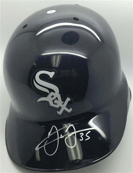 Frank Thomas Signed Full Size ABC Batting Helmet (PSA/DNA)