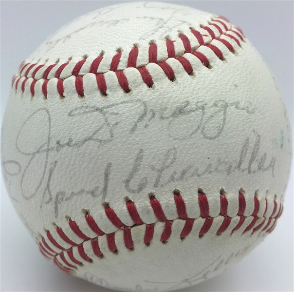 Yankees Greats Vintage Signed OAL Cronin Baseball w/ DiMaggio, Berra, Rizzuto & Others (PSA/DNA)