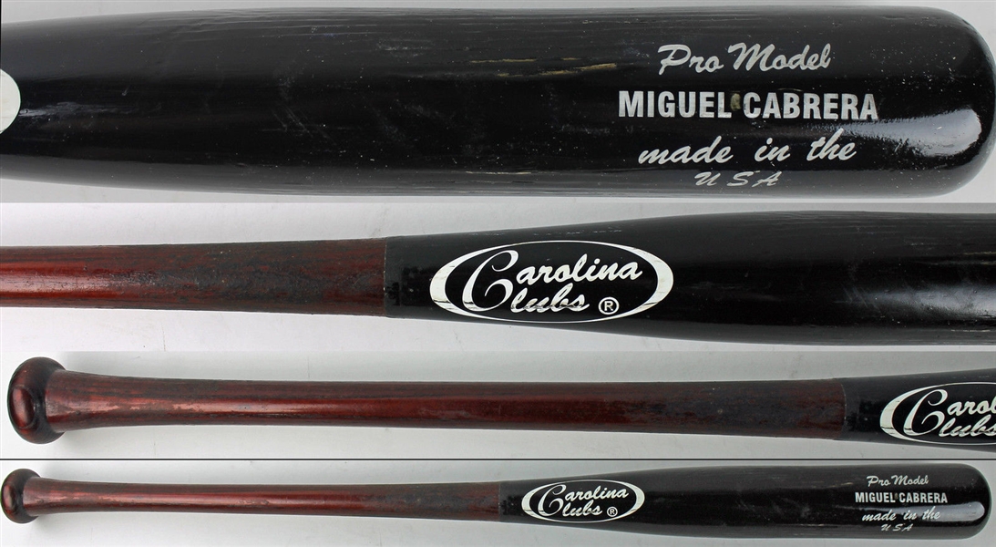 Miguel Cabrera Game Used 2005-2007 Baseball Bat (PSA/DNA)