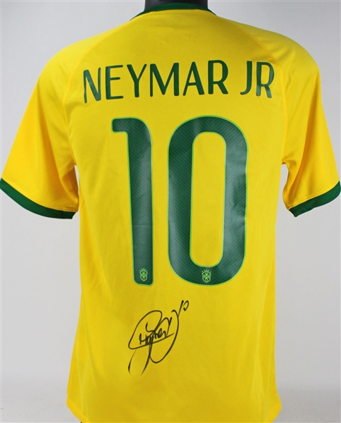 Neymar Signed Nike Brazil Soccer Jersey (PSA/DNA)