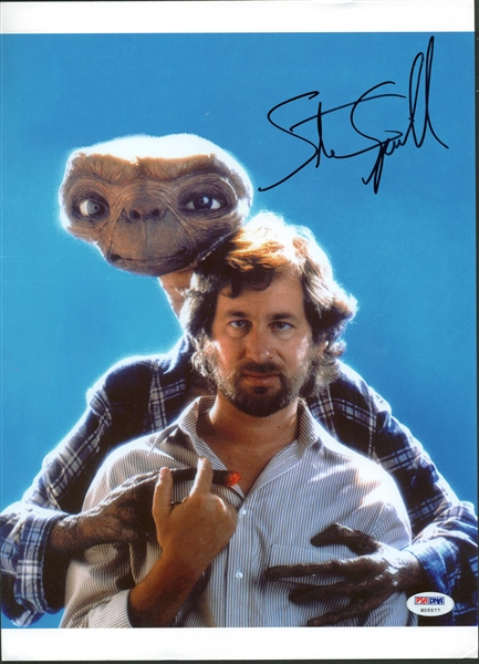 Steven Spielberg Signed 11" x 14" ET Color Photograph (PSA/DNA)