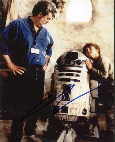 George Lucas Signed 8" x 10" Star Wars Photo (PSA/JSA Guaranteed)