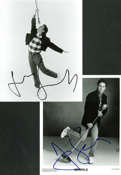 Lot of Four (4) Jerry Sld Signed 8" x 10" Photographs (PSA/JSA Guaranteed)
