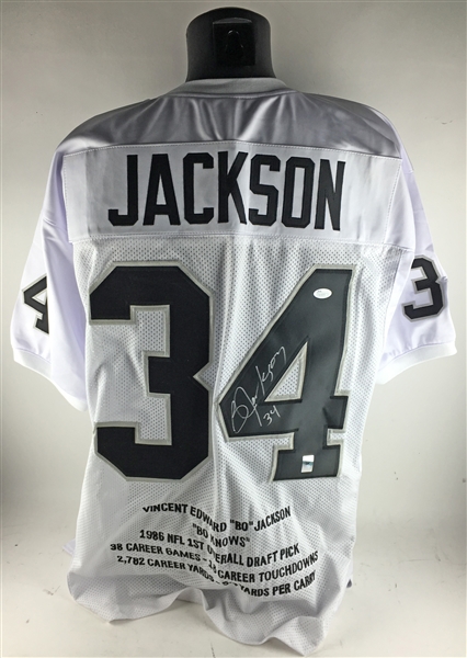 Bo Jackson Signed Raiders Jersey (JSA)