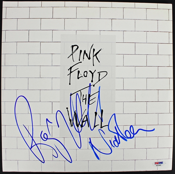 Pink Floyd: Roger Waters & Nick Mason Signed "The Wall" Album (PSA/DNA)