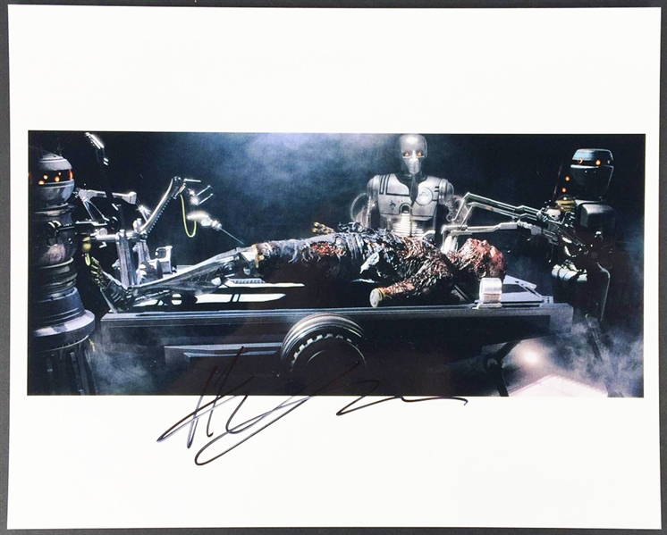 Darth Vader: Hayden Christensen Signed 8" x 10" Color Photo from Darth Vaders Creation in "Revenge of the Sith" (PSA/DNA Guaranteed)