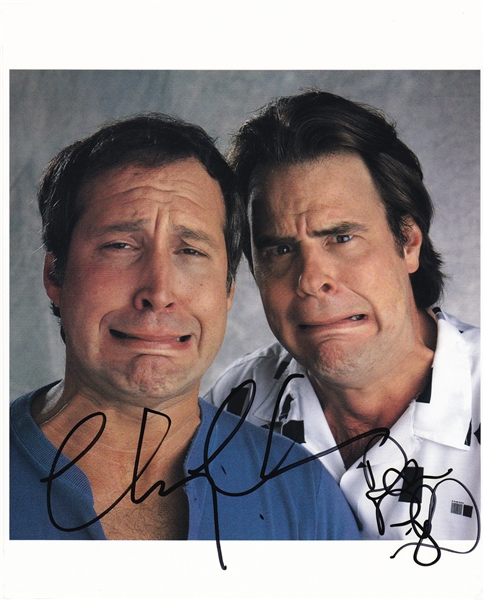 Chevy Chase & Dan Aykroyd Signed 8" x 11" Book Page Photograph (PSA/JSA Guaranteed)
