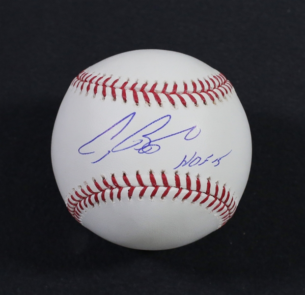 Craig Biggio Signed OML Baseball w/ "HOF 15" Inscription (Tristar, PSA/JSA Guaranteed)