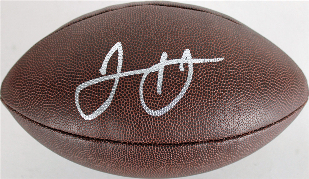 Julio Jones Signed Wilson NFL Model Football (PSA/DNA)