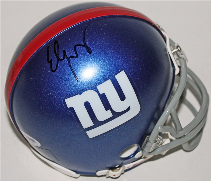 Eli Manning Signed NY Giants Mini-Helmet (PSA/DNA)