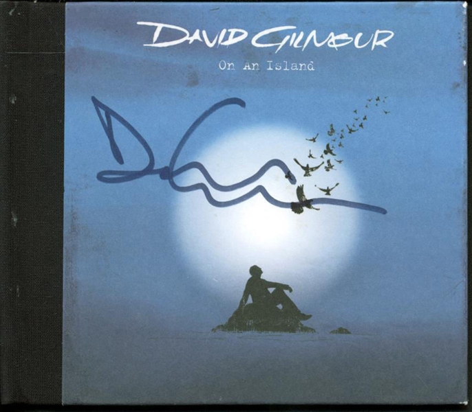 Pink Floyd: David Gilmour Signed "On An Island" CD (JSA)