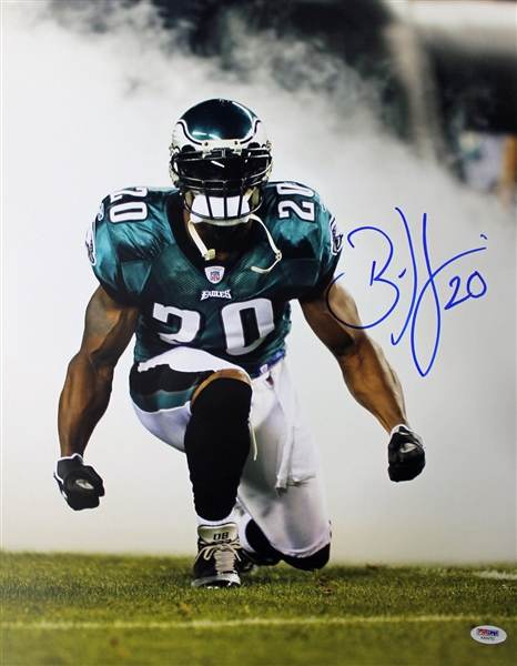 Brian Dawkins Signed 16" x 20" Photo (PSA/DNA)