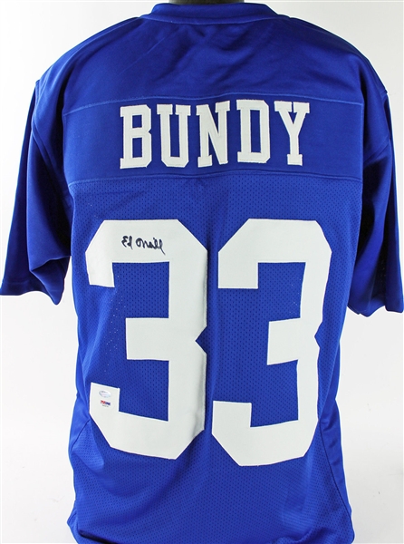 Married With Children: Ed ONeill Signed Al Bundy Polk High School Jersey (PSA/DNA)