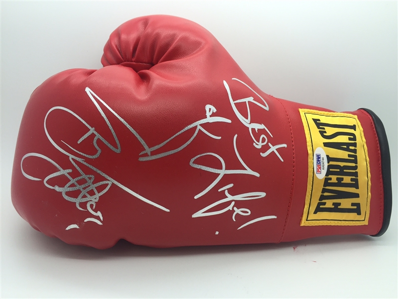 Lot Detail - Rocky: Sylvester Stallone Superb Signed Boxing Glove (PSA/DNA)