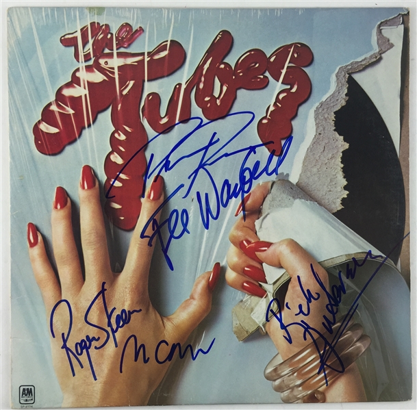 The Tubes Group Signed Album w/ Five Signatures! (PSA/JSA Guaranteed)