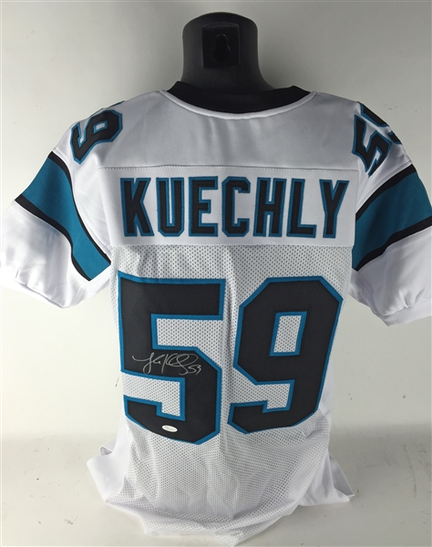 Luke Kuechly Signed Carolina Panthers Jersey (JSA)