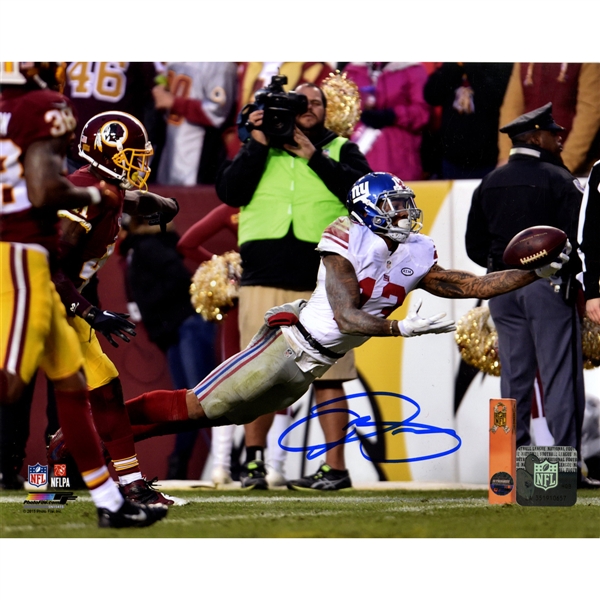 Odell Beckham Jr. Signed 8" x 10" Color Photograph (Steiner Sports)