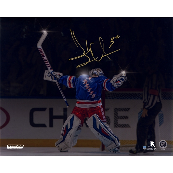 Henrik Lundqvist Signed 16" x 20" Color Photograph (Steiner Sports)