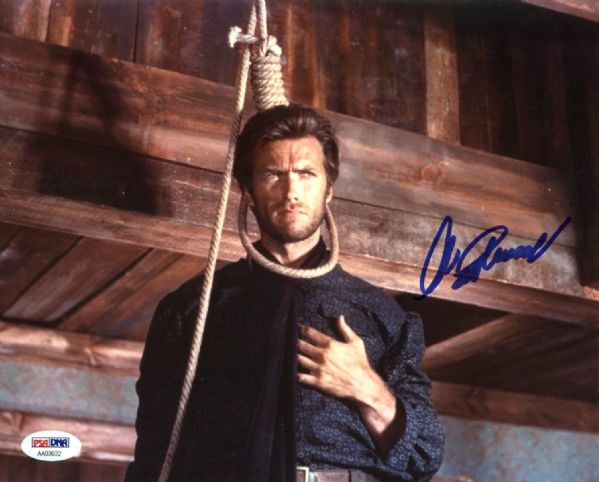 Clint Eastwood Signed 8" x 10" Color Photograph from "Good, Bad, Ugly" (PSA/DNA)