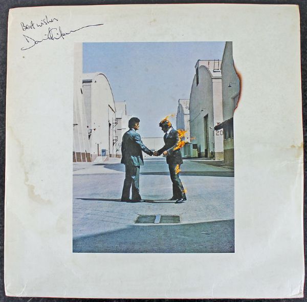 Pink Floyd: David Gilmour Ultra-Rare Signed "Wish You Were Here" Album (PSA/DNA)