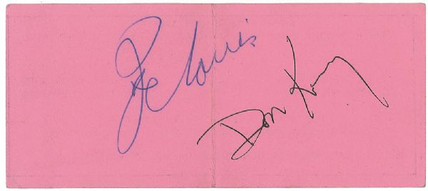 Stunning Joe Louis & Don King Dual Signed 5" x 3" 1977 Boxing Tournament Ticket (PSA/JSA Guaranteed)