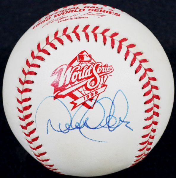 Derek Jeter Signed 1998 Official World Series Baseball (JSA)