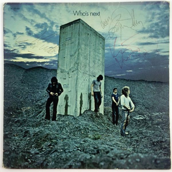 The Who: Complete Vintage Band Signed "Whos Next" Album w/ Moon, The Only Known In The Hobby! (PSA/DNA)