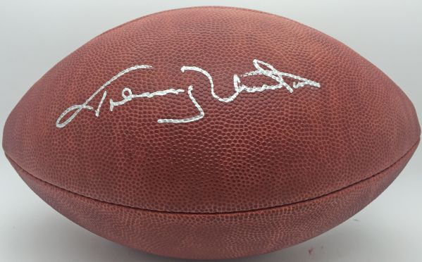 Johnny Unitas Near-Mint Signed Official NFL Football (JSA)