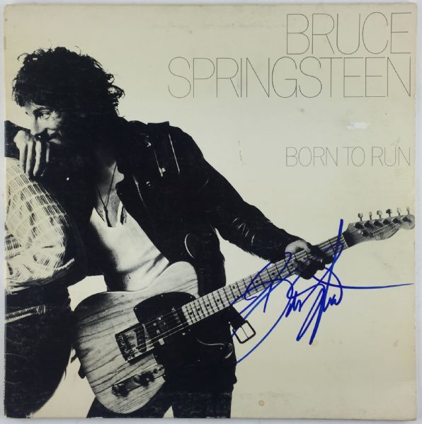 Bruce Springsteen Near-Mint Signed "Born To Run" Album (PSA/JSA Guaranteed)