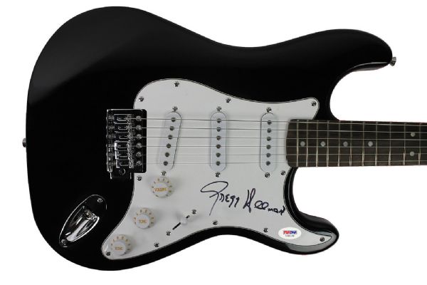 Gregg Allman Signed Fender Squier Strat Guitar (PSA/DNA)