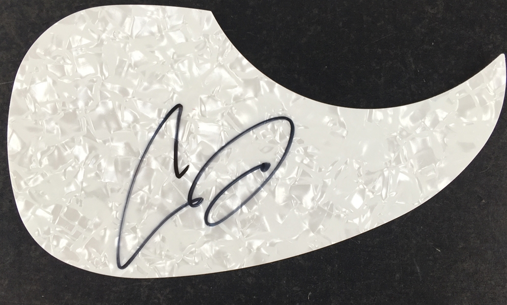 Chris Daughtry Signed Acoustic Guitar Pickguard (PSA/JSA Guaranteed)