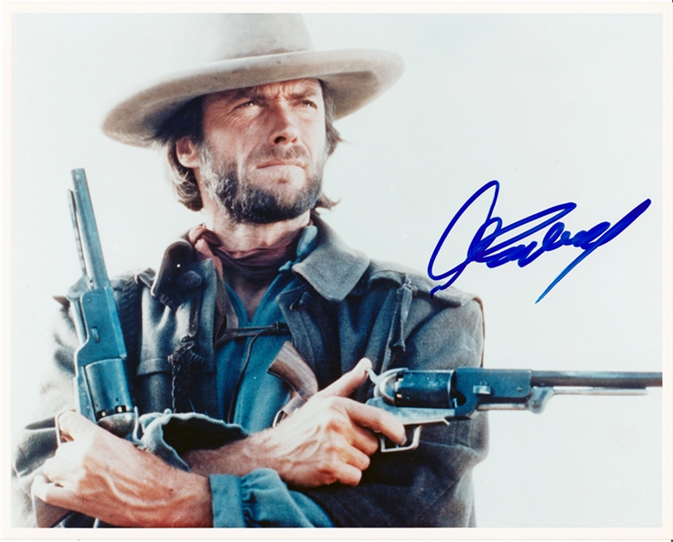 Clint Eastwood In-Person Signed 8" x 10" from "The Outlaw: Josie Wales" (PSA/JSA Guaranteed)