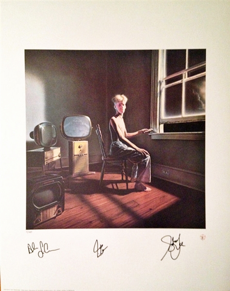 Rush Rare Group Signed "2112" 18" x 24" Album Cover Artwork Litho (PSA/JSA Guaranteed)