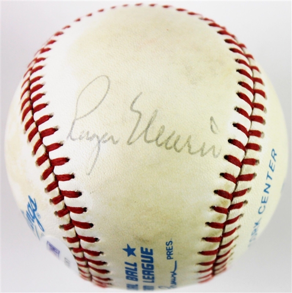 M & M Boys: Mickey Mantle & Roger Maris Dual Signed OAL Baseball Just Months Prior to Mariss Death! (PSA/DNA)