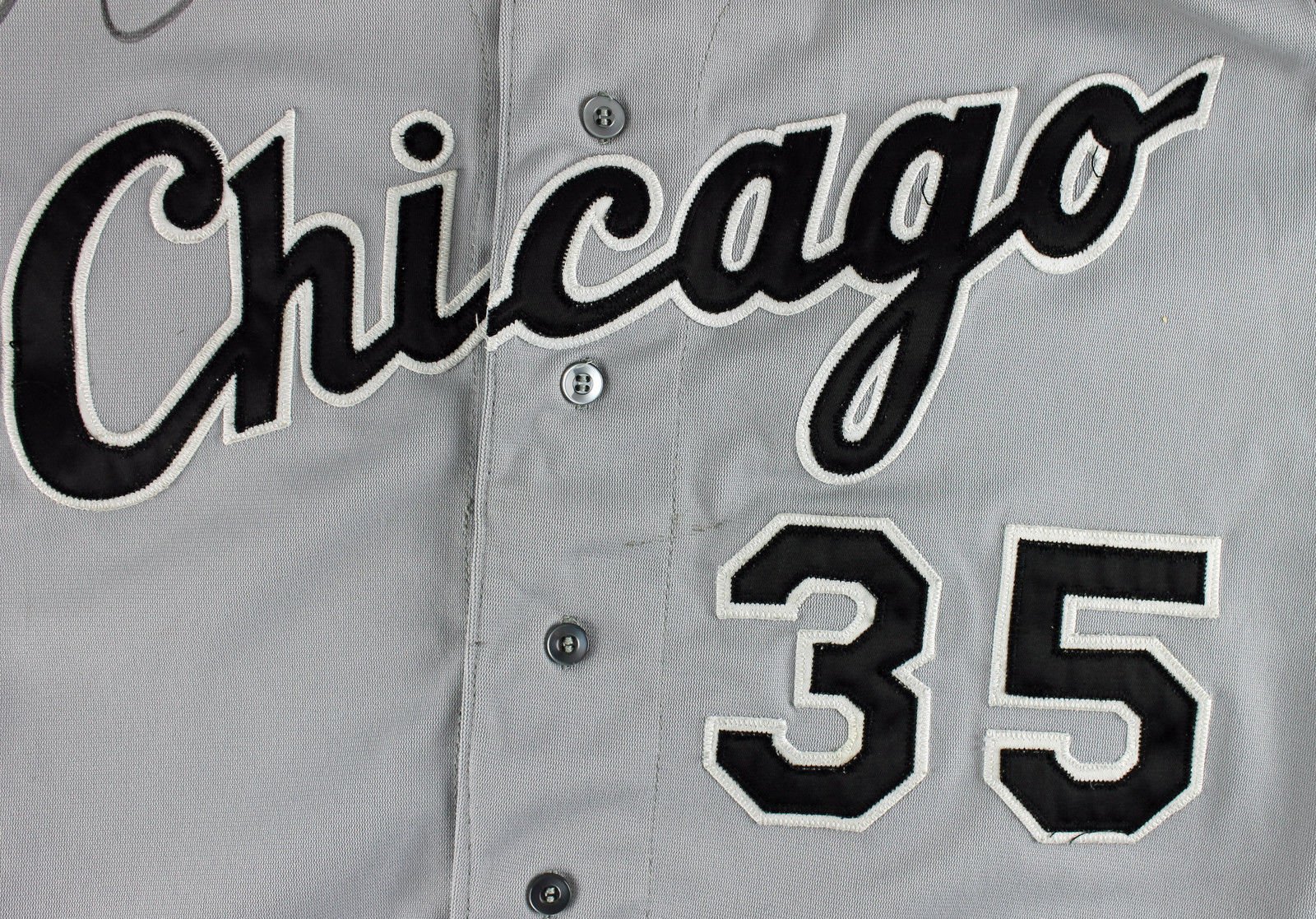 Lot Detail - 1995 Frank Thomas Chicago White Sox Game-Used Road Jersey &  1995 Frank Thomas Chicago White Sox Game-Used Alternate Jersey (2)