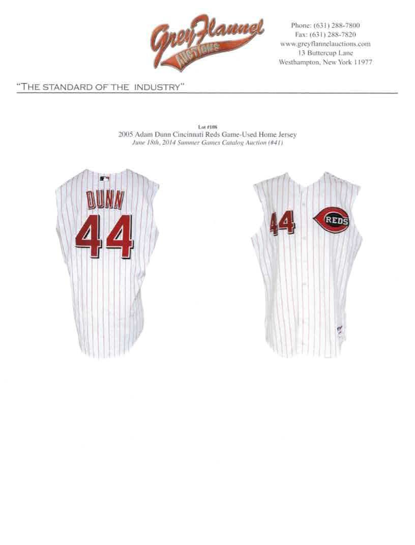 adam dunn jersey