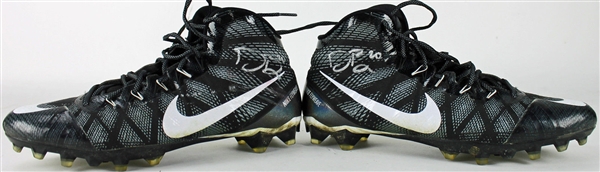 Deone Bucannon Game Used & Signed Nike Flyweave Cleats (PSA/JSA Guaranteed)