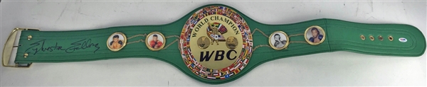 Rocky: Sylvester Stallone RARE Signed Full-Sized WBC Boxing Championship Belt (PSA/DNA)