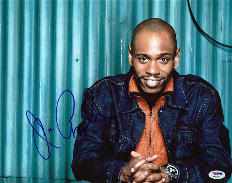 Dave Chappelle Signed 11" x 14" Color Photo (PSA/DNA)